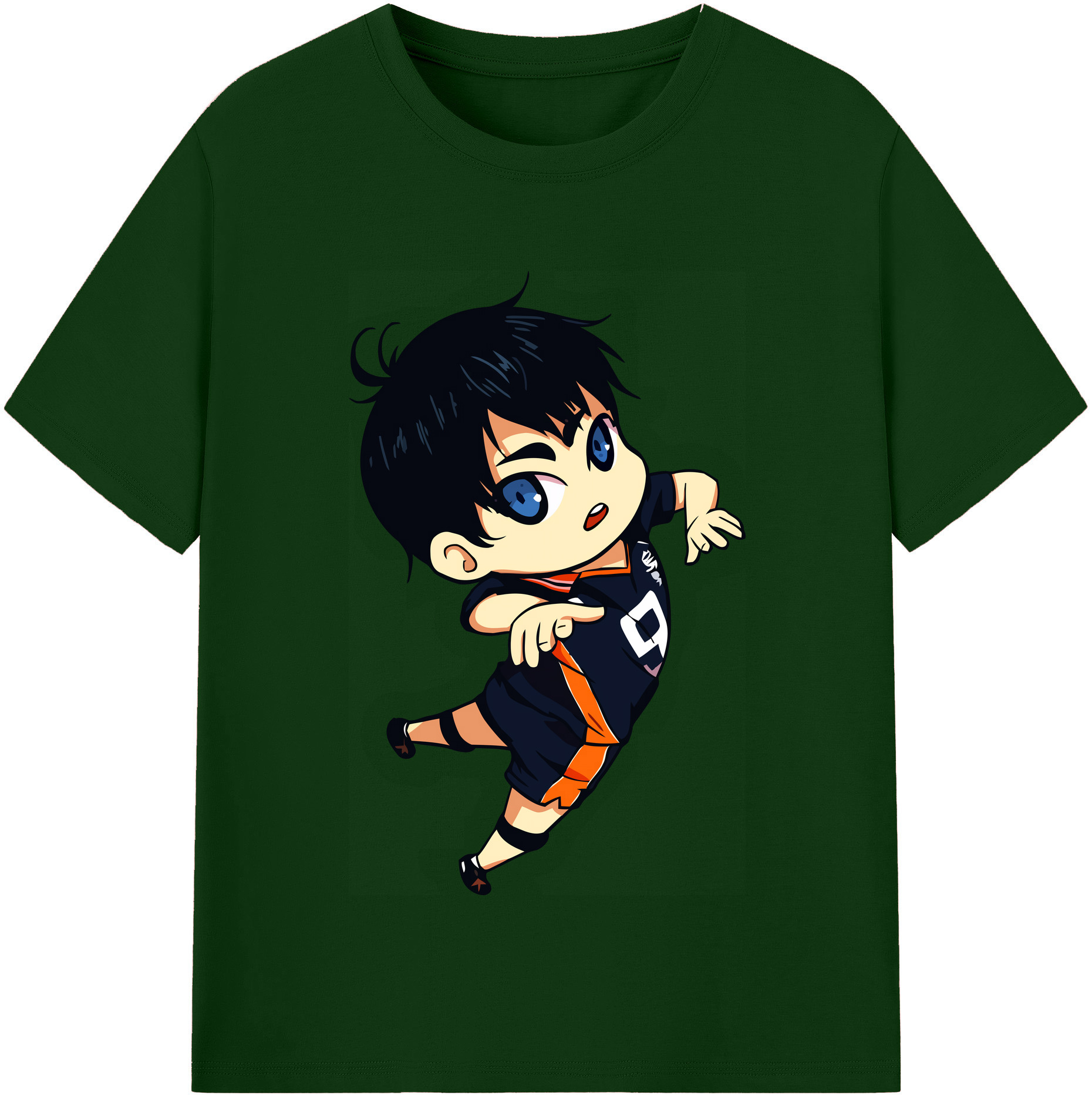 （画像用） ハイキュー!! Haikyu!! 綿100％半袖Tシャツ（フロントプリント）